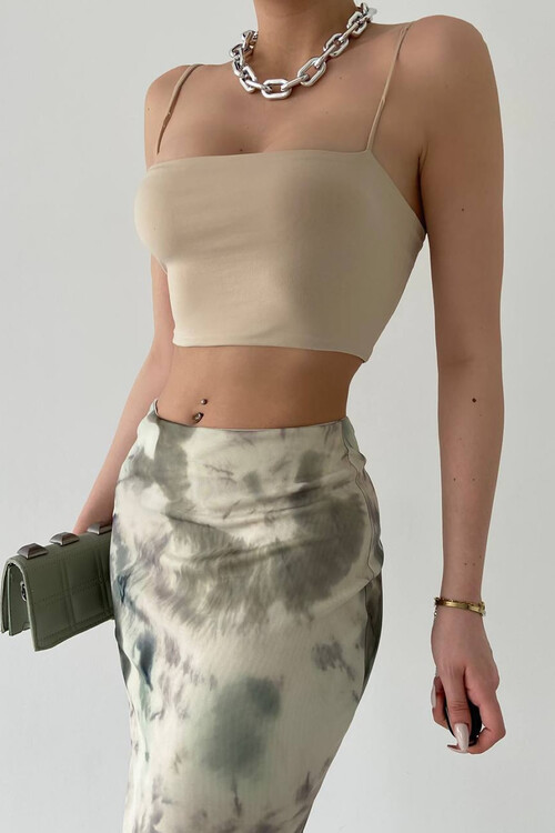 Cleo Batik Patterned Skirt