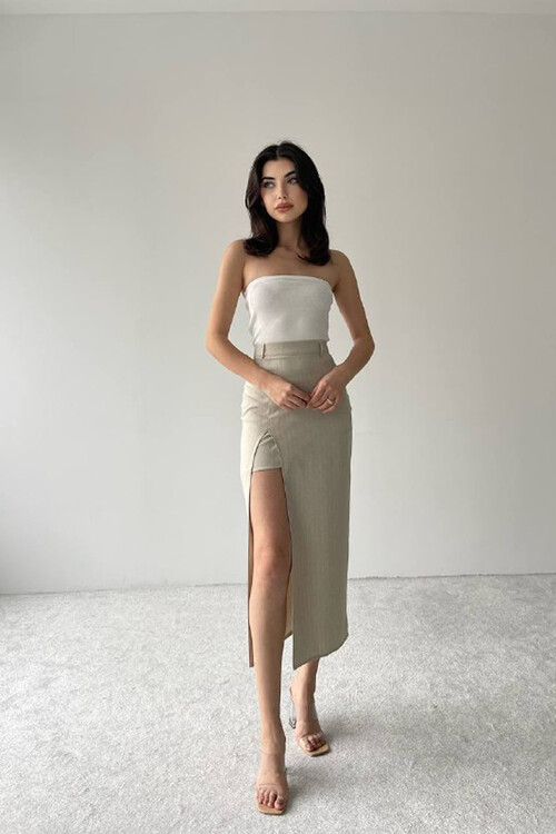 Maisie Slit Pencil Skirt