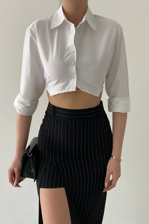 Maisie Slit Pencil Skirt
