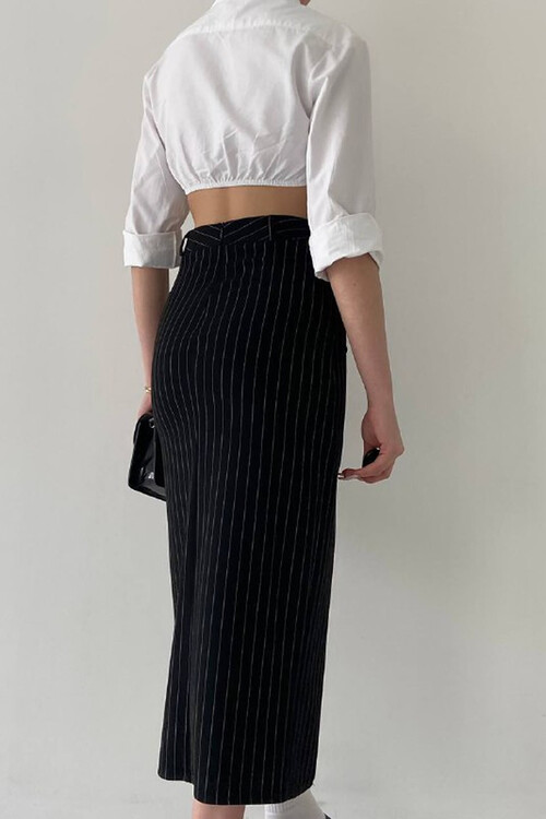 Maisie Slit Pencil Skirt