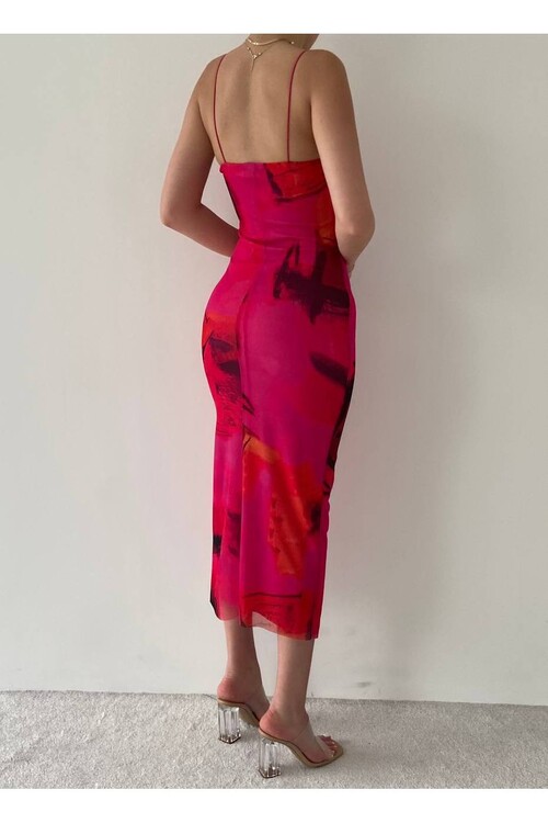 Stenna Strap Midi Dress