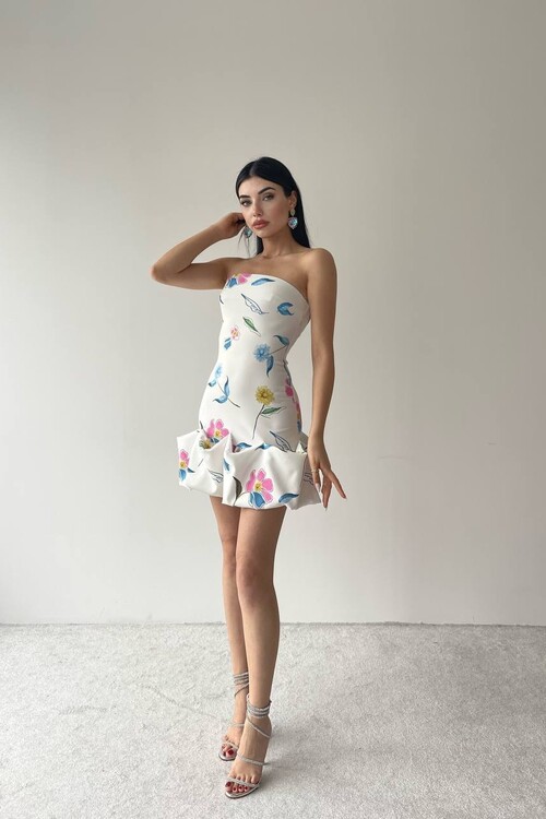 Katiana Strapless Mini Dress