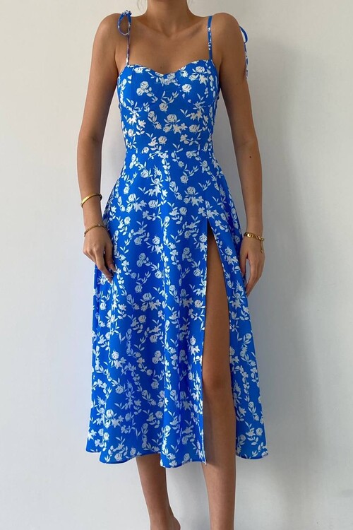 Nicky Slit Detailed Dress