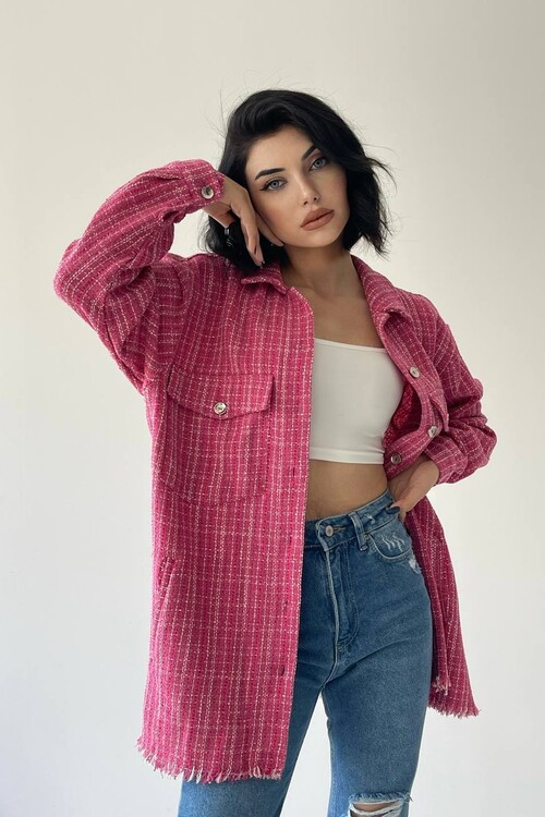 Colorful Tweed Shirt