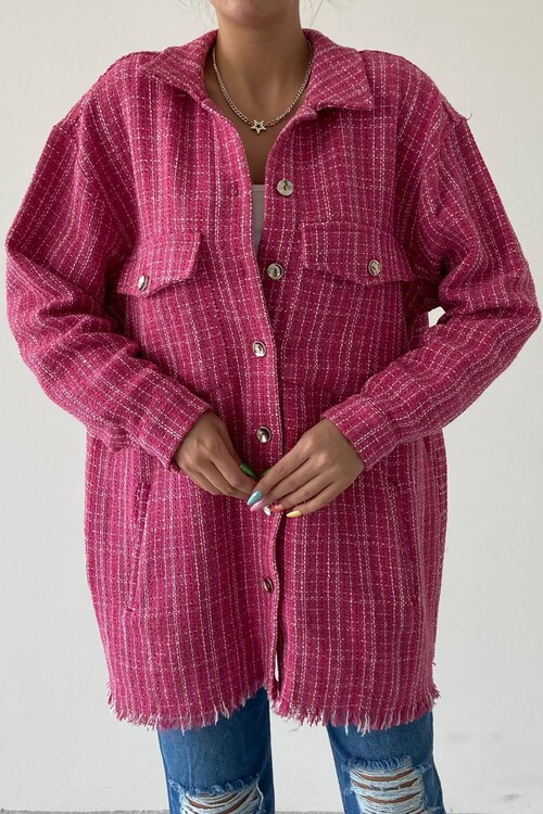 Colorful Tweed Shirt