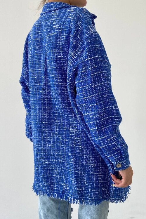 Colorful Tweed Shirt