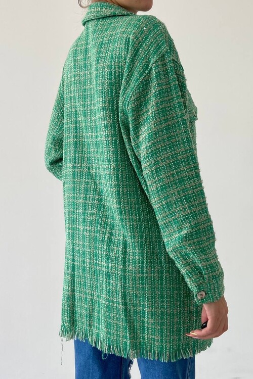 Colorful Tweed Shirt