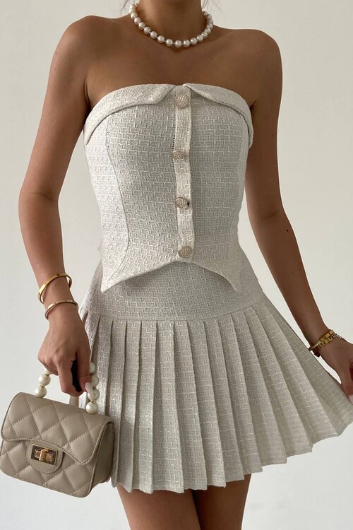 Tweed Suit with Carmilla Jacket