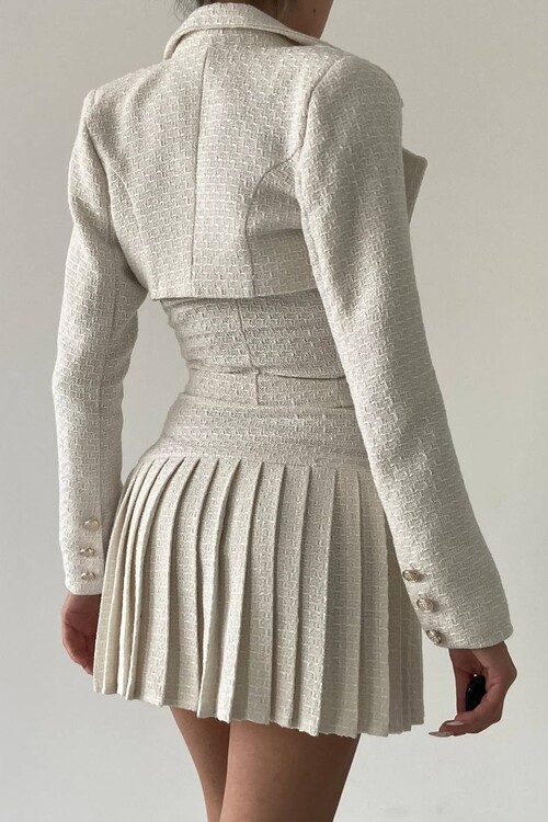 Tweed Suit with Carmilla Jacket