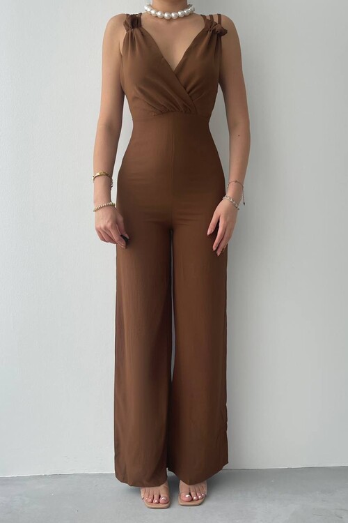 Belgra BackRing Detailed Jumpsuit
