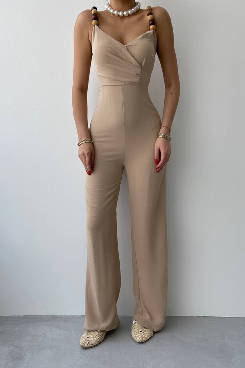 Elvira Bead Detail Jumpsuit