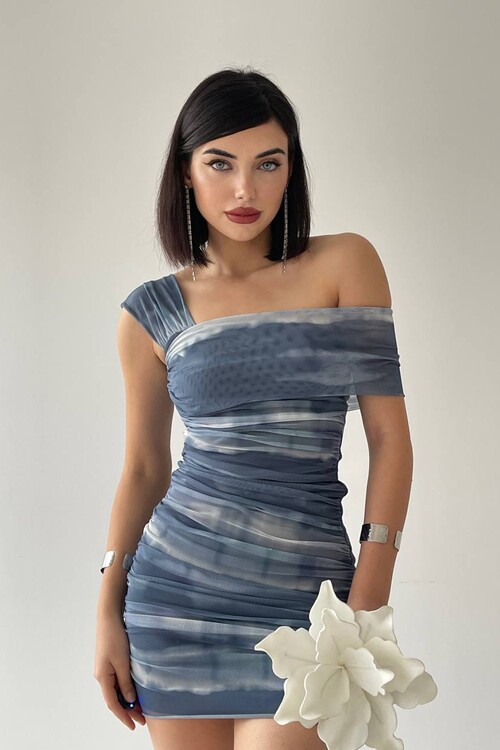 Marciono Mini Tül Elbise