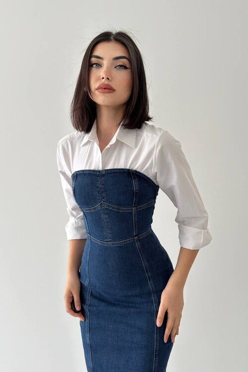 Nomi Jean Straplez Elbise