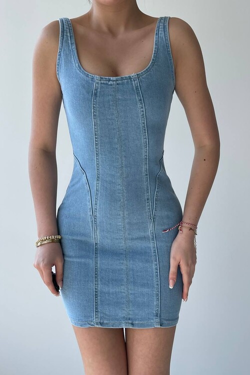 Zeus Kot Mini Elbise