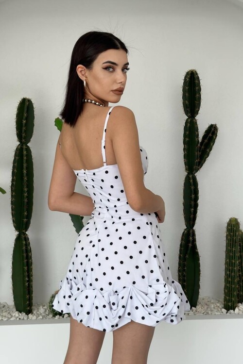 Ande İp Askılı Elbise