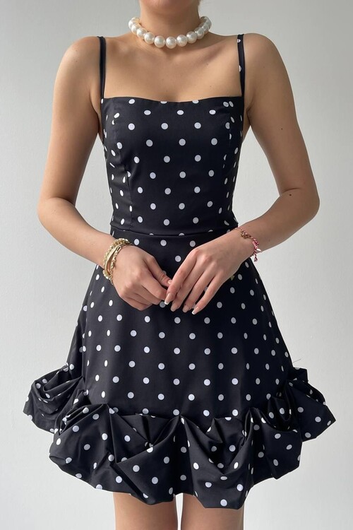 Ande İp Askılı Elbise