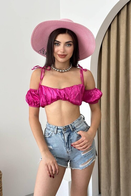 Kelsey Saten Büstiyer