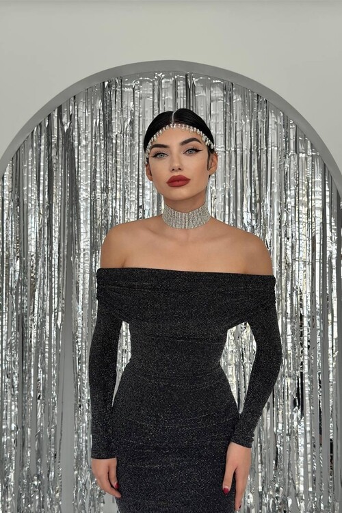 Lira Straplez Elbise