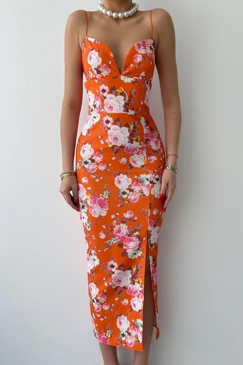 Mefs İp Askılı Elbise