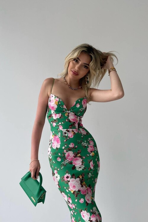 Mefs İp Askılı Elbise