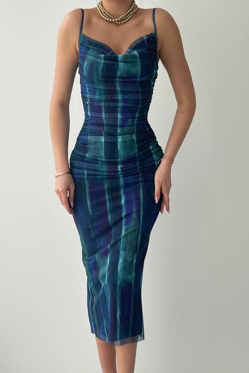 Oppo İp Askılı Elbise