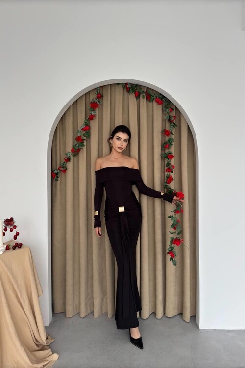 Seta Straplez Elbise 