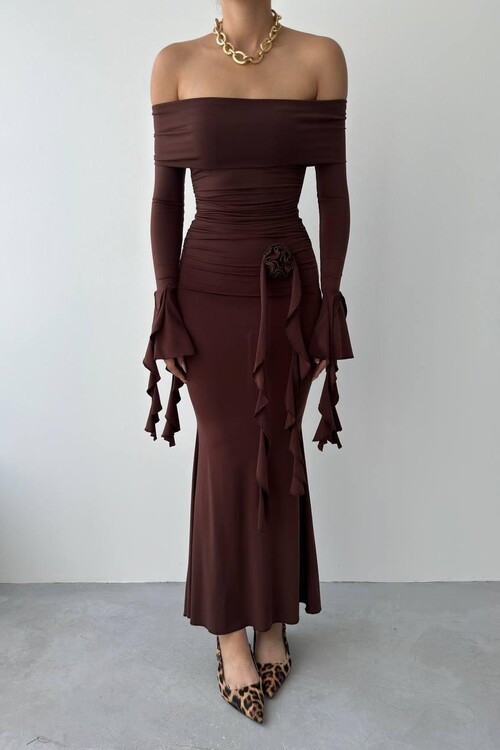 Valijevo Gül Detay Elbise