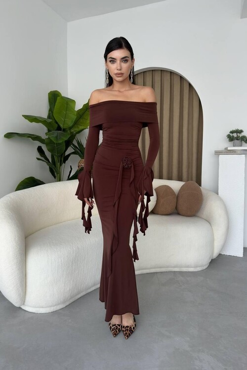 Valijevo Gül Detay Elbise