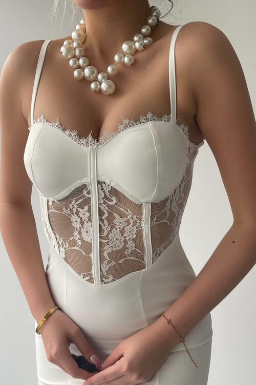 Begonia İp Askılı Elbise