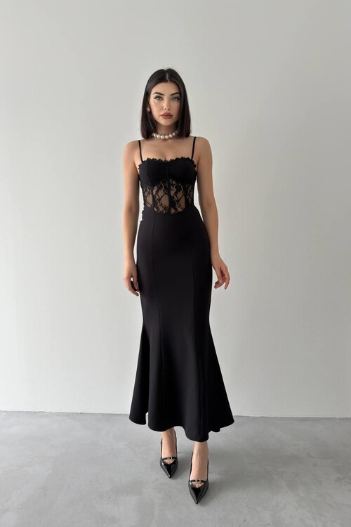 Begonia İp Askılı Elbise