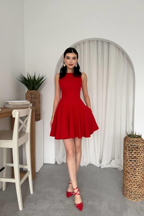 Berl Pocket Detailed Dress