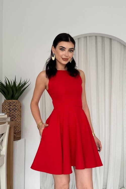 Berl Pocket Detailed Dress