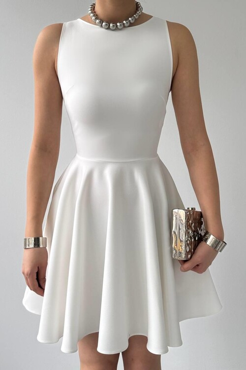 Berl Cep Detaylı Elbise