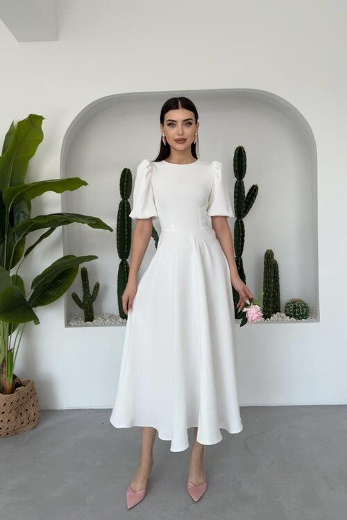 Catania Balon Kol Elbise