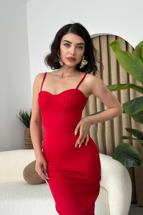 Chatelet Askılı Kalem Elbise