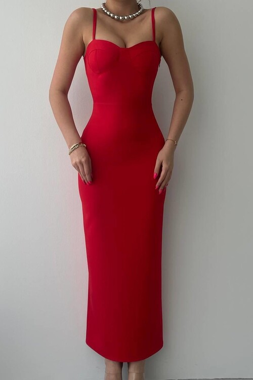 Chatelet Askılı Kalem Elbise