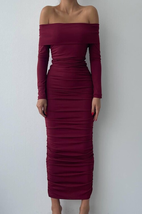 Dakota Drapeli Elbise