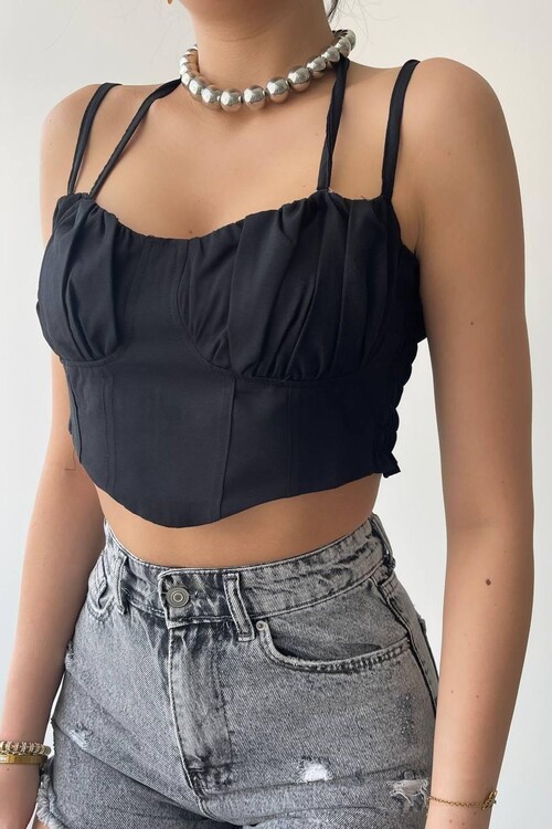 Elix Askılı Büstiyer Crop