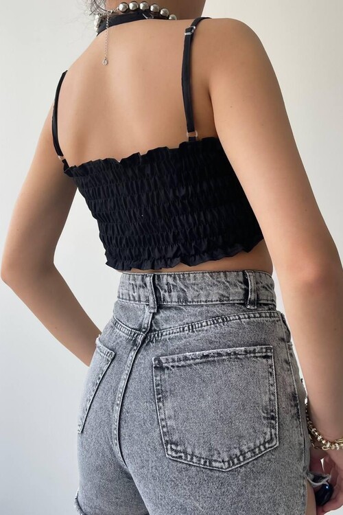 Elix Askılı Büstiyer Crop