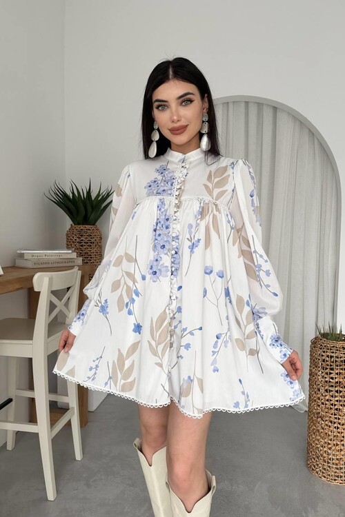 Fiona Kuşaklı Elbise