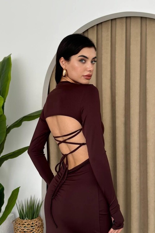 Garrincha Tie Back Dress