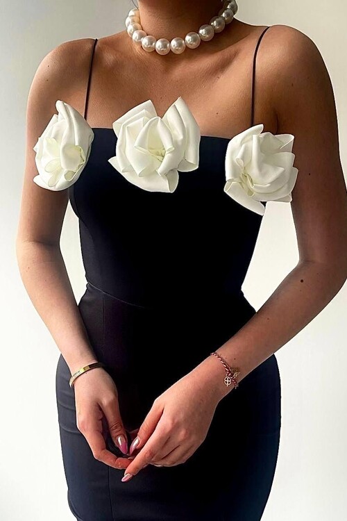 Gordon İp Askılı Elbise