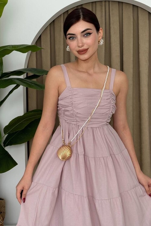 Harpster Gathered Chest Dress