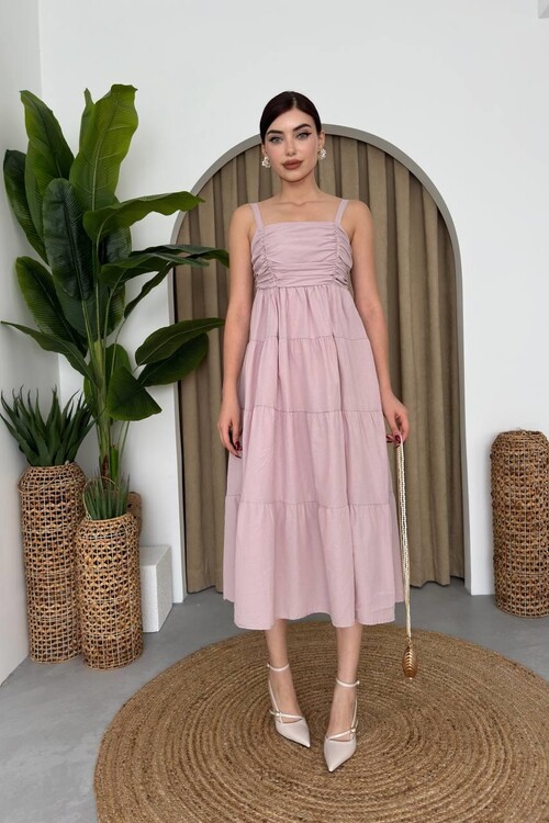 Harpster Gathered Chest Dress