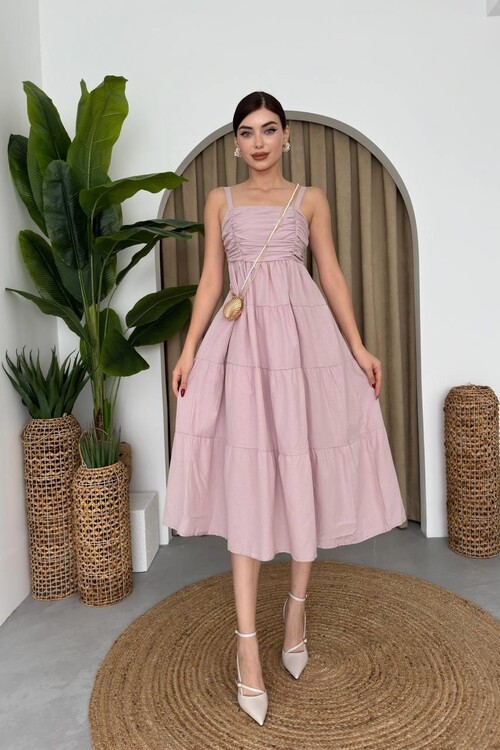 Harpster Gathered Chest Dress