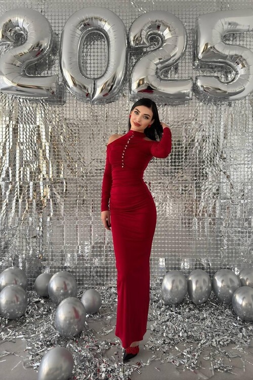 Irvine Off-the-Shoulder Dress