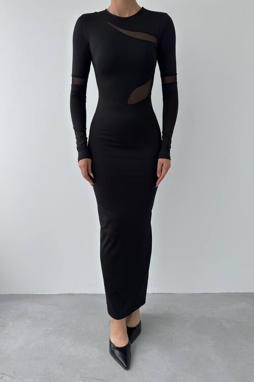 Jaguar Tulle Detailed Dress