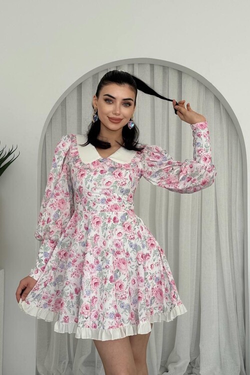 Kers Bebe Yaka Elbise