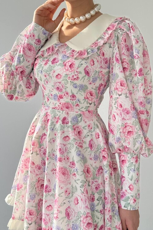 Kers Bebe Yaka Elbise