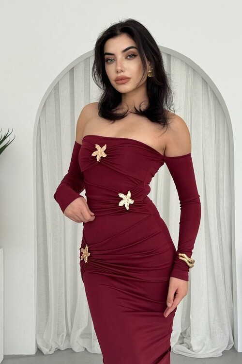 Lerte Straplez Elbise